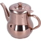 thumbnail image 1 of Tetera de acero inoxidable KAIYANG de 500 ml con infusor oro rosa, 1 of 5