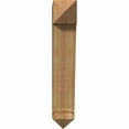 thumbnail image 4 of Ekena Millwork 6"W x 22"D x 34"H Traditional Arts & Crafts Rough Sawn Bracket, Western Red Cedar, 4 of 13