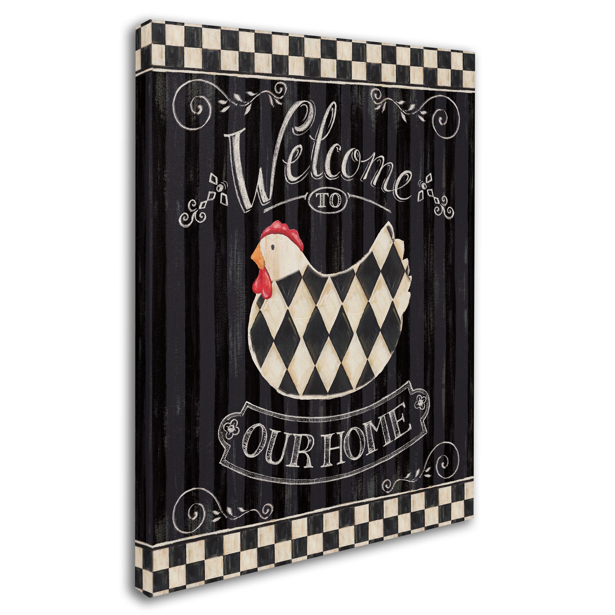 Trademark Fine Art "Casual Country II" Canvas Art by Daphne Brissonnet