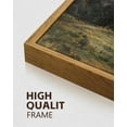 thumbnail image 4 of Drsoum Prairie Vintage Landscape Wall Art The Vast Grassland Prints Home Decor Modern Bathroom Office Decor - 8x10in Nature Framed, 4 of 6