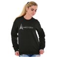 thumbnail image 4 of USSF Logo United States Space Force Sweatshirt for Men or Women Brisco Brands M, 4 of 6