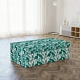 thumbnail image 3 of Hawaii Foldable Mattress, Tropic Botanical Bloom Art, 78.7" x 47.2", Teal Seafoam, by Ambesonne, 3 of 6