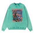 thumbnail image 3 of Sudadera con capucha vintage desgastada lavada con el sol Best Heast para hombre, ropa de gran tamaño, sudadera de algodón a la moda, sudadera de hip hop, 3 of 5