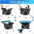 thumbnail image 3 of Mesa de camping Grope ultraligera de aluminio plegable 40x35x33cm, 3 of 6