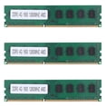 thumbnail image 1 of Memoria RAM 3X DDR3 de 4 GB PC3-12800, 1,5 V, 1600 MHz, 240 pines, DIMM de escritorio sin búfer y sin ECC, 1 of 8