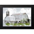 thumbnail image 2 of Allen, Kimberly 24x17 Black Modern Framed Museum Art Print Titled - Watercolor Barn, 2 of 5