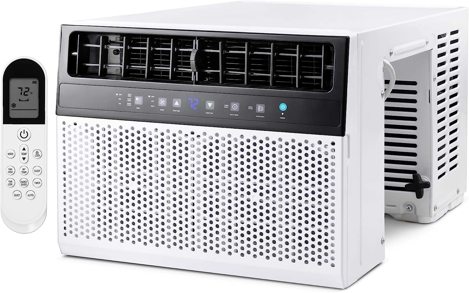 KISSAIR Window Air Conditioners 8,000 BTU (12,000 BTU ASHARE), UShaped