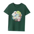 thumbnail image 3 of Camiseta para mujer, camiseta básica, camisetas de verano para mujer, camiseta con cuello redondo para viaje y Camping XL, 3 of 7
