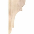 thumbnail image 3 of 3 1/2"W x 8"D x 16"H New Brighton Smooth Corbel, Douglas Fir, 3 of 9