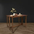 thumbnail image 2 of Casual Home 28 Inches Folding Dining Table, Warm Brown, 2 of 9