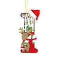 thumbnail image 1 of Decoración del hogar, decoración de habitaciones, decoración de paredes, letra inglesa colgante, decoración acrílica plana, árbol de Navidad, decoración del hogar, decoración de fiestas, regalo, letra, 1 of 3