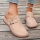 thumbnail image 5 of MKLEKYY Sandalias Ortopédicas para Mujer, Zapatos de Verano Lisos Informales Con Punta Abierta y Cuñas, Cómodos Zapatos de Playa, Sandalias, Zapatillas 456, 5 of 5