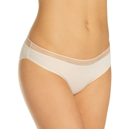 Women s Timpa 630801 Camille Mesh Seamless Bikini Panty (Beige S)