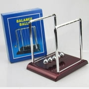 Prettyui Cradle Steel Balance Ball Newton Teaching Science Desk toys
