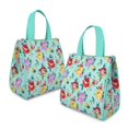 thumbnail image 2 of Pioneer Flower Floral Print Pattern Insulated Lunch Bag for Women & Adults,Large Portable Soft Cooler Lunch Bag,Thermal Food Storage Tote with Pearl Cotton,8.66L,8.75x5.75x9.5 Inch, 2 of 6