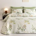 thumbnail image 2 of Colcha de algodón 100% en la cama, cubierta de cama de puntada, colchas y cubiertas, edredón de cama para pareja, sábanas dobles, topper de colchón, 2 of 5