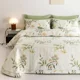 thumbnail image 2 of Colcha de algodón 100% en la cama, cubierta de cama de puntada, colchas y cubiertas, edredón de cama para pareja, sábanas dobles, topper de colchón, 2 of 5