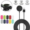 thumbnail image 1 of USB Charging Dock Cable + Anti-dust Cap Fit for Garmin Fenix 5 5S 5X 6X 6S Plus, 1 of 11