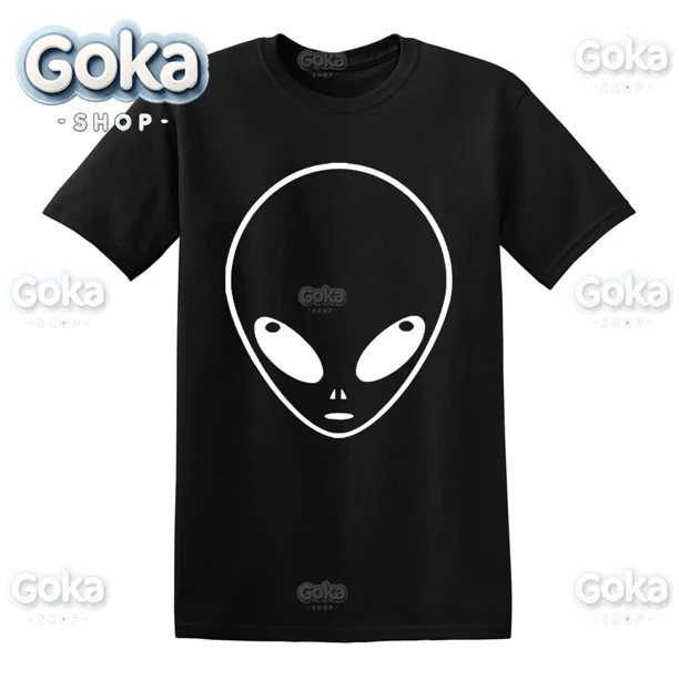 Camisetas con estampado de cabeza de alienígena para hombre ropa nueva en camisetas y camisetas de algodón para mujer Camiseta estampada Y2K ropa bonita y divertida