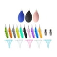 thumbnail image 4 of segolike Pottery Tools Ceramic Art Repair Tool Clay Crafts Professional Pottery Finishing Set B 55pcs, 4 of 9