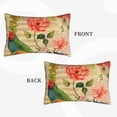 thumbnail image 4 of Binfone Vintage Bird Standard Size Pillowcase, Long Staple Pure Cotton Envelope Closure Pillow Cover,20"X30", 4 of 9