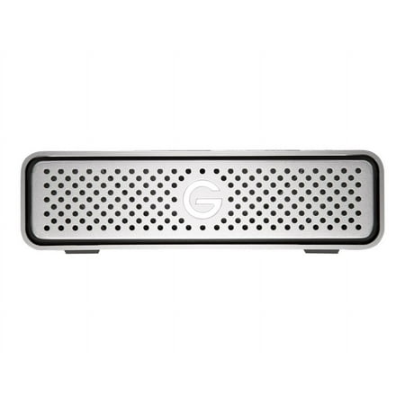 G-Technology - G-DRIVE USB-C 4TB Desktop Hard Drive - Silver