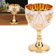 thumbnail image 4 of Copla De Vinos De aleación De 30 Ml, Copa De Oro, Taza De Vino De Metal Vintage Para Regalos De Vidrio De Barra, Estilo Retro Elegante, Adecuado Para Diferentes Ocasiones, 4 of 7