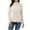 Beige, variant on eileial Thermal Long Sleeve Women Women'S Turtleneck Cotton Long Sleeve Layering T Shirt Tops,Khaki L