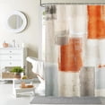 thumbnail image 5 of BSHAPPLUS 4PCS Shower Curtain Set 78.7inch Enlarge Bathroom Sets with Shower Curtain and Rugs Waterproof Shower Curtain Set with 12 Hooks, 5 of 9