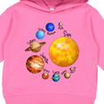 thumbnail image 3 of Inktastic Sun and Planets Yes, and Pluto Toddler Hoodie, 3 of 4