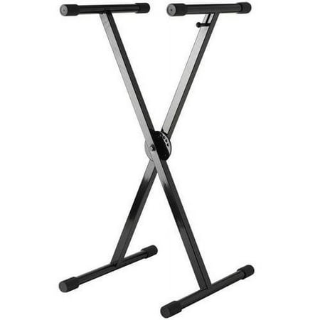 Strukture SK1X-BK Single Brace Keyboard Stand W/trigger -