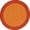Orange, variant on All Around Round Classroom Carpet  Green - 5 ft. 4 in.