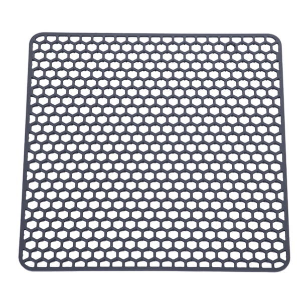 Naiovety Alfombrillas de silicona para encimeras, protector absorbente resistente al calor para fregadero o cajón, alfombrilla protectora para Organizadores de utensilios de cocina B 34.5 CM