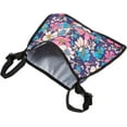thumbnail image 5 of AMQTSLM Catheter Bag Covers for Wheelchairs, Wheelchair Under Basket for Infusion Bag, Urinary Drainage Bag Holder, A Dignified of Wheelchair Storage Bag, Wheelchair Urine Bag Holder, Floral#1, 5 of 6