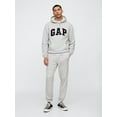 thumbnail image 4 of GAP Men's Heritage Logo Pullover Fleece Hoodie - Gray size XXL, 4 of 4