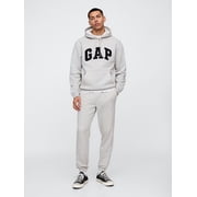 GAP Mens Heritage Logo Pullover Fleece Hoodie - Gray size XXL