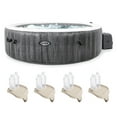 thumbnail image 1 of INTEX PureSpa Spa Gonflable Greywood et Plateau Rafraîchissements à Fixer (Lot de 4), 1 of 12