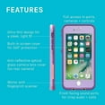 thumbnail image 7 of LifeProof FR Series Waterproof Case for iPhone 8 Plus & iPhone 7 Plus Only - Non-Retail Packaging - Chakra Rose/Fusion Coral/Royal Lilac, 7 of 7