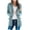 Light blue, variant on Homenesgenics Womens Tops under $5 Women's Knit Cardigans Loose Slouchy Oversized Wrap Chunky Pocket Sweaters Coat Red L