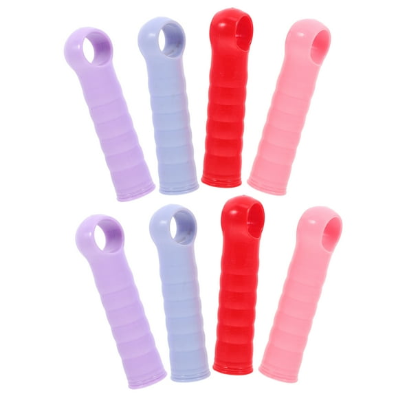 Broom Handle Grip for Replacement with Comfortable Plastic End Caps Easy Installation and