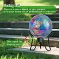 thumbnail image 2 of Gazing Ball, Mosaic Glass Gazing Balls Sphere,Cracked Glass Gazing Ball Suit for Garden Outdoor Decoration,Red, 2 of 7