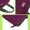 thumbnail image 3 of Waterproof Eco-Friendly Drawstring Reusable Shopping Bag Travel Grocery Bag Shoulder Bag Supermarket Shopping Bag GRAY, 3 of 8