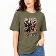 thumbnail image 5 of Abraham Lincoln George Washington America 250 Years Shirt, 1776-2026 USA Anniversary July 4th T-Shirt – Patriotic Heritage, 5 of 6