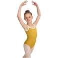 thumbnail image 2 of Agkizg Girls Ballets Leotard for Dance, Solid Color Sleeveless Tank Practice Leotard Crew Neck Stretchy Bodysuit, Sizes 3-15 Years, 2 of 6