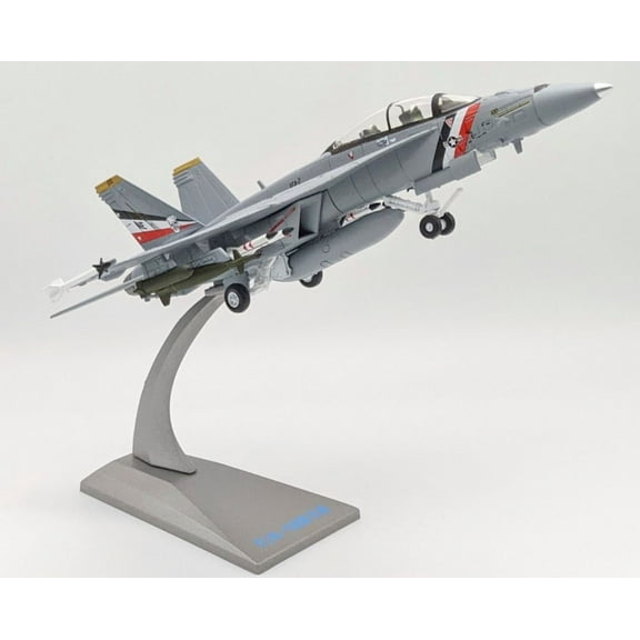 F-18 (F/A-18F, F/A-18) Super Hornet VFA-2 "Bounty Hunters" - US NAVY - 1/100 Scale Diecast Model