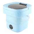 thumbnail image 1 of Portable Washing Machine, 6L Capacity Foldable Mini Washing Machine, Laundry Machine with Dehydrator, Rechargeable Collapsible Bucket, Small Space for Underwear or Baby Clothes, 1 of 8