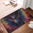 thumbnail image 2 of Salouo Rainbow Wings Majestic Dragon Pattern Outdoor Indoor Sturdy Doormats 16’’×24’’, Anti Fatigue Soft Flannel Thick Door Mat,Non-Slip Rectangle Rug Cushion, 2 of 7