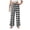 Black, variant on Xyant Girls Pajama Pants Plaid Cotton Pjs Bottoms for Kids Lounge Sleepwear Soft Loungewear with Elastic Waist & Pockets,Size 15-16 Years