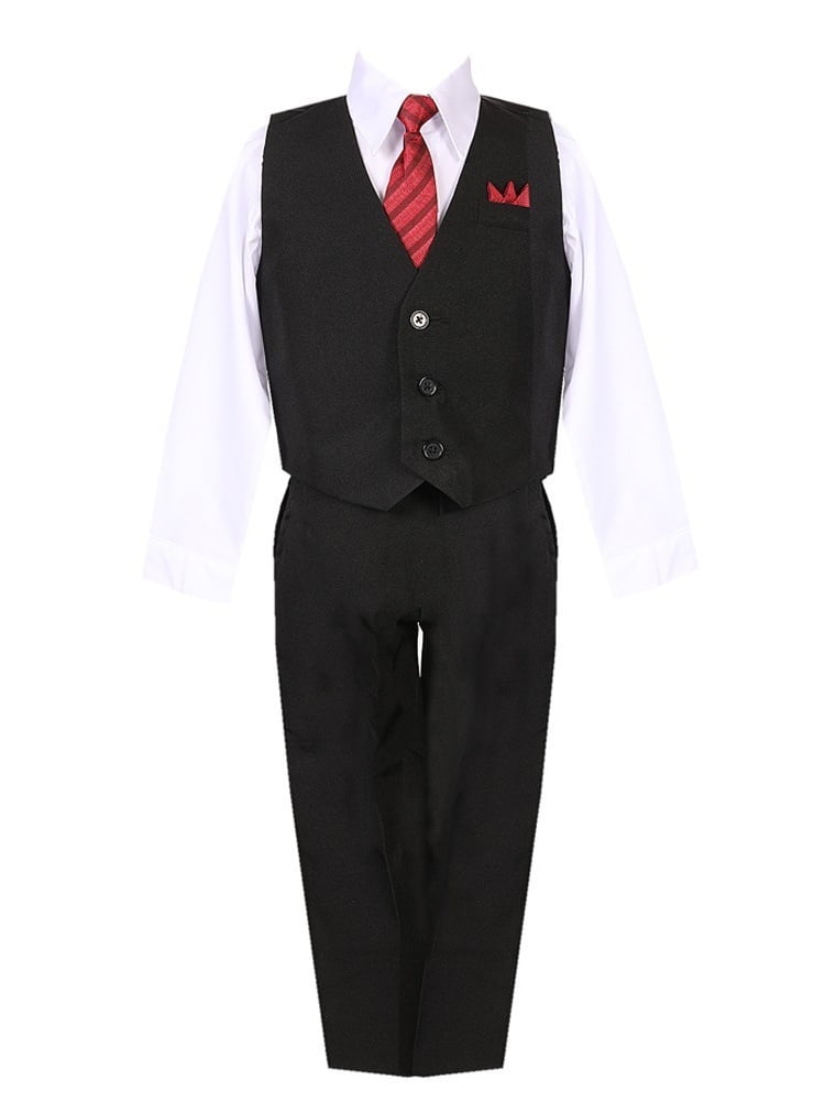 baby boy smart black trousers