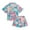 Minnie mouse, turquoise / pink, variant on Disney Mickey Mouse Little Boys Hawaiian Button Down Shirt and Shorts Blue 7-8